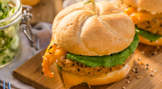 Vegetarische bonenburger