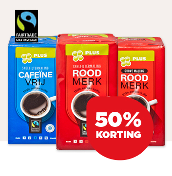 PLUS Koffie snelfiltermaling