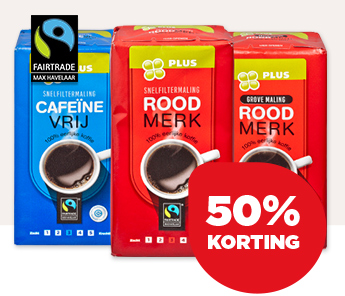 PLUS Koffie snelfiltermaling
