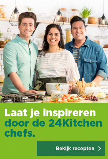 Laat je inspireren door de 24Kitchen chefs | Bekijk recepten