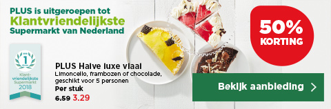PLUS is uitgeroepen tot Klantvriendelijkste Supermarkt van Nederland | Bekijk aanbieding