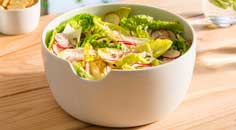 Witlofsalade 2.0 met radijs, little gem en ansjovis