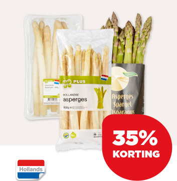 PLUS ASPERGES VERPAKT