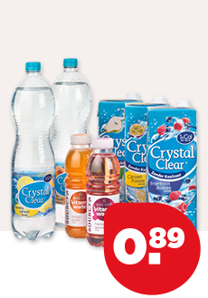 CRYSTAL CLEAR OF SOURCY VITAMIN WATER