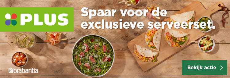 Spaar voor de exclusieve serveerset | Bekijk actie