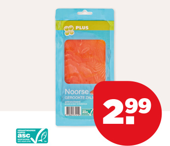 PLUS GEROOKTE NOORSE ZALM