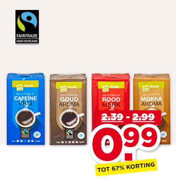 PLUS SNELFILTER KOFFIE