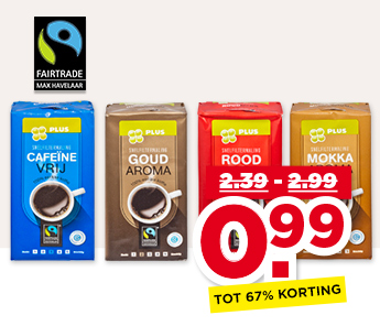 PLUS SNELFILTER KOFFIE