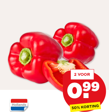 PLUS PAPRIKA ROOD
