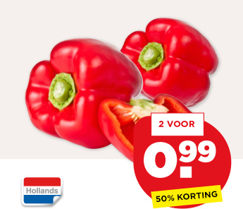 PLUS PAPRIKA ROOD