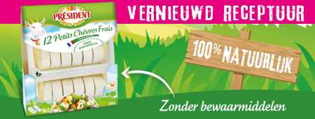 Président Geitenkaas keert terug naar de natuur!