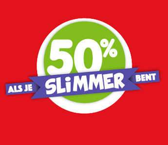 NÓG VEEL MEER PRODUCTEN MET 50% KORTING