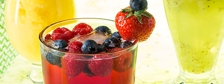 Zomerse cocktails: Tropische mango-yoghurtdrank