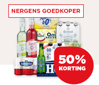 ALCOHOLVRIJ BIER EN JUST 0.0 WIJN