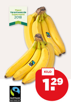 PLUS FAIRTRADE BANANEN