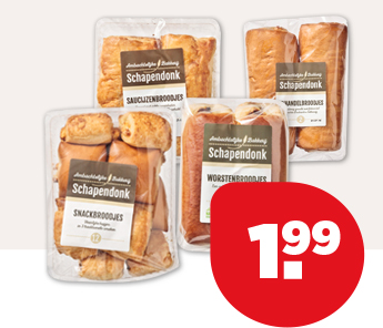 SCHAPENDONK KOELVERSE SNACKBROODJES