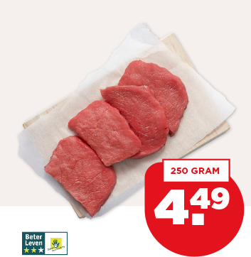 PLUS BLONDE D'AQUITAINE KOGELBIEFSTUK