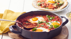 Grenzeloos ontbijten: Huevos Rancheros