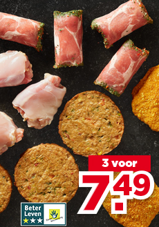 KIES & MIX VLEES OF KIP OF VIVERA GROENTEBURGERS