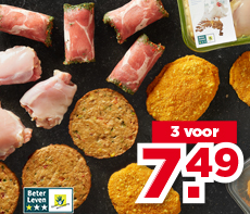 KIES & MIX VLEES OF KIP OF VIVERA GROENTEBURGERS