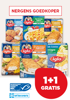 IGLO FISH- OF OCEAN CUISINE