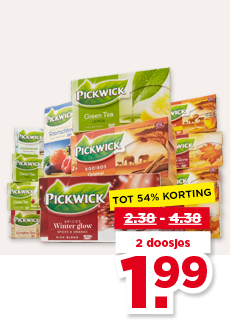 PICKWICK 1-KOPS THEE