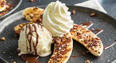 Bananensplit met 100% Fairtrade bananen