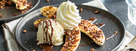 Bananensplit met 100% Fairtrade bananen