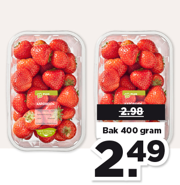 PLUS HOLLANDSE AARDBEIEN