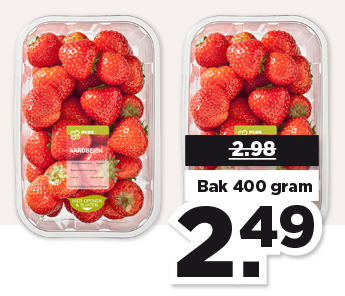 PLUS HOLLANDSE AARDBEIEN