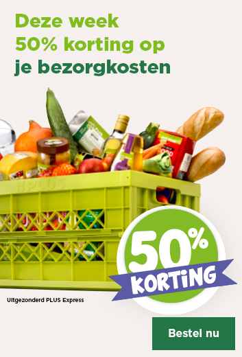 BESTEL OP PLUS.NL OF MET DE PLUS APP!