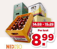 JUPILER, WARSTEINER, ALFA OF GULPENER PILS