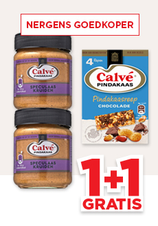CALVÉ PINDAKAAS OF PINDAKAASREPEN