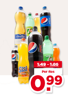 PEPSI, SISI, SEVEN UP, LEMON LEMON OF RIVELLA