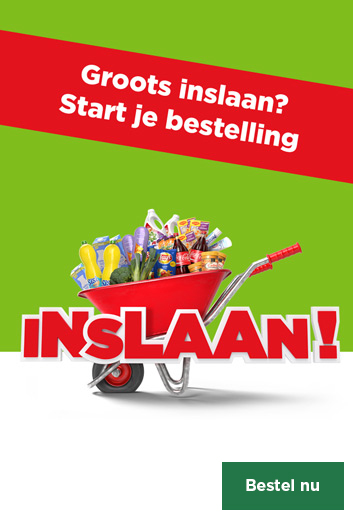INSLAAN! | Groots inslaan? Start je bestelling | Bestel nu