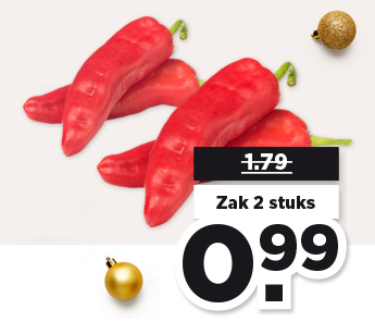 ZOETE PUNTPAPRIKA