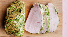 Rollade met kruidenkorst Rollade met kruidenkorst