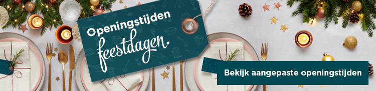 Openingstijden feestdagen | Bekijk aangepaste openingstijden