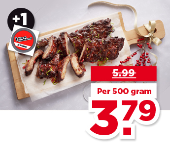 PLUS SPARERIBS