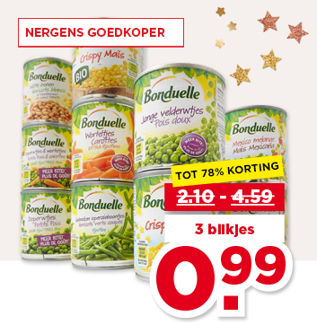 BONDUELLE GROENTE