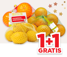 PLUS HAND-, PERSSINAASAPPELEN OF CITROENEN