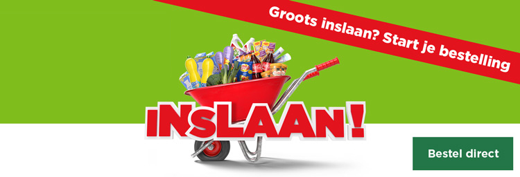 INSLAAN! | Groots inslaan? Start je bestelling | Bestel direct
