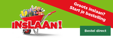 INSLAAN! | Groots inslaan? Start je bestelling | Bestel direct