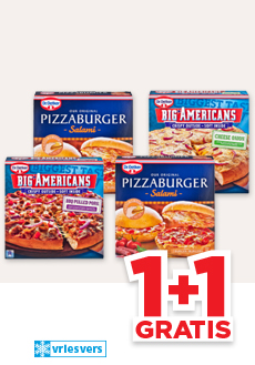DR. OETKER BIG AMERICANS OF PIZZABURGER