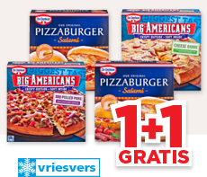 DR. OETKER BIG AMERICANS OF PIZZABURGER