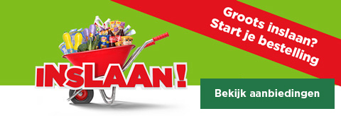 INSLAAN! | Groots inslaan? Start je bestelling | Bekijk aanbiedingen