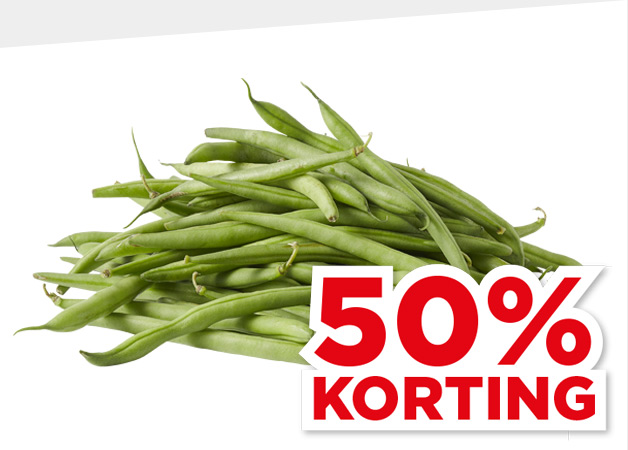 PLUS Sperziebonen | 50% KORTING | Bekijk aanbieding