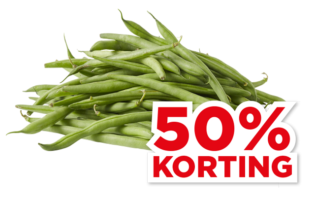PLUS Sperziebonen | 50% KORTING | Bekijk aanbieding