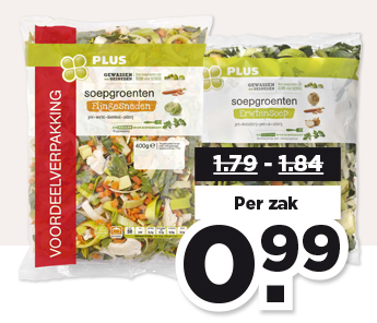 PLUS SOEPGROENTEN