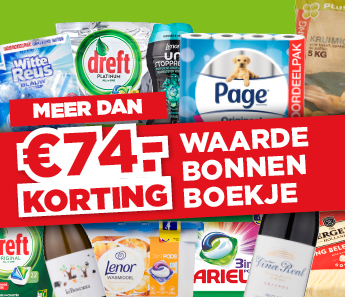 WAARDEBONNENBOEKJE | MEER DAN €74.- KORTING | Bekijk waardebonnen